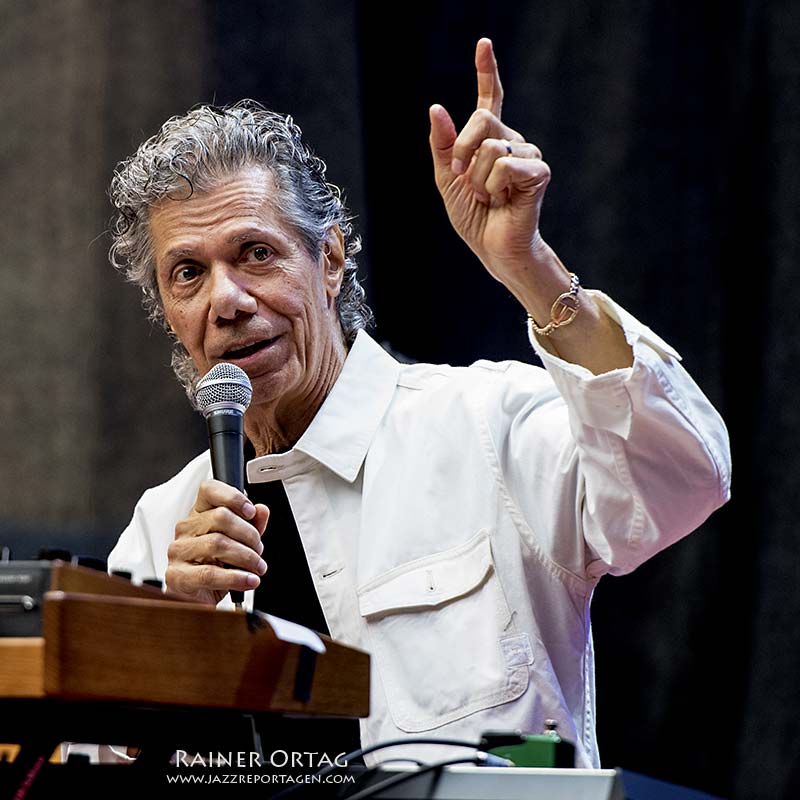 Chick Corea bei der jazzopen Stuttgart 2019