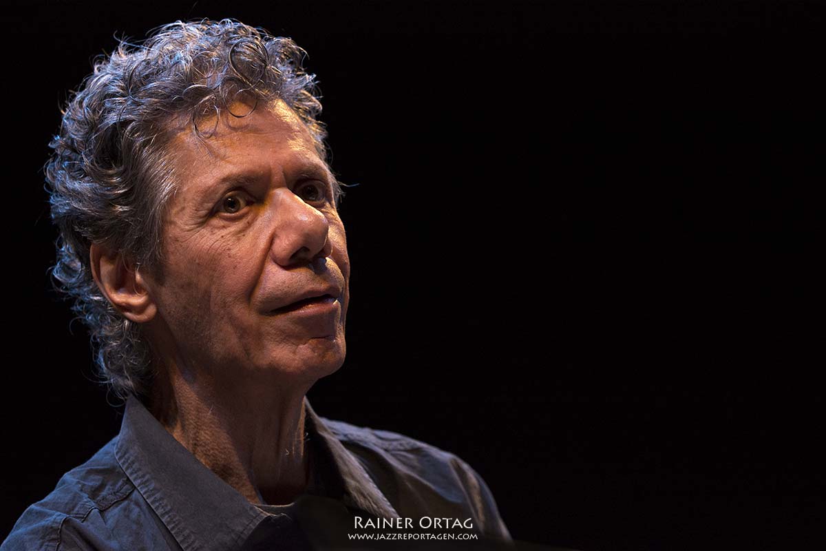 Chick Corea mit dem Chick Corea Quintet in der Liederhalle Stuttgart am 2016