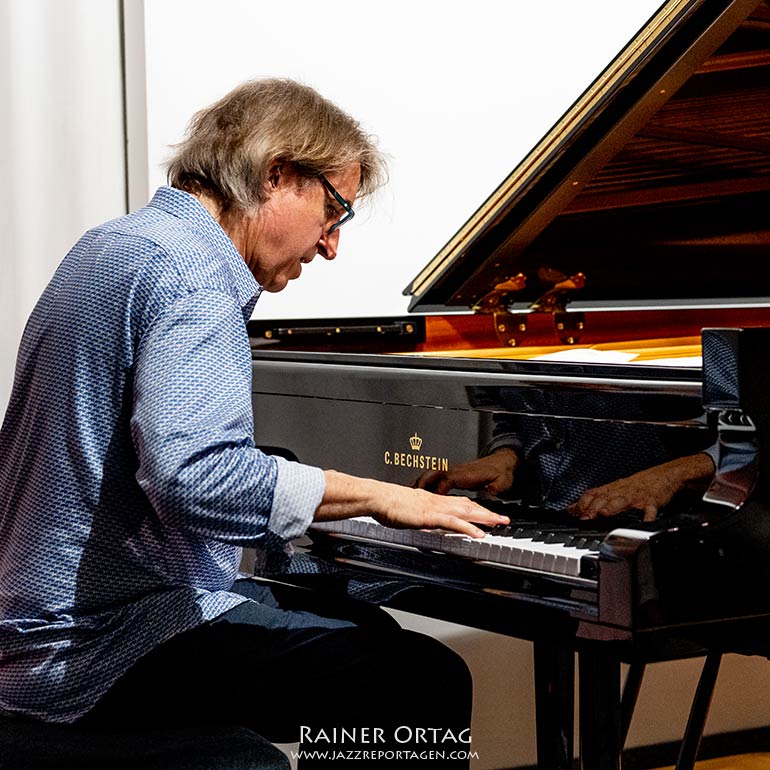 Christoph Stiefel im C. Bechstein Centrum Tübingen 2022