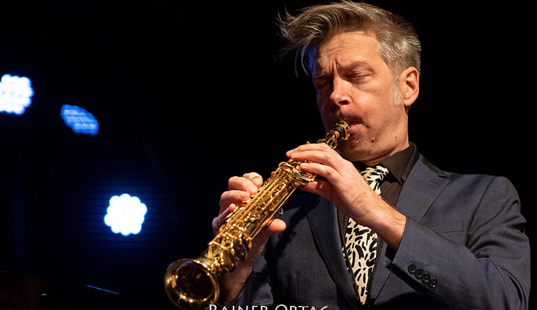 Daniel Erdmann mit Aki Takase in der Dieselstrasse Esslingen 2022