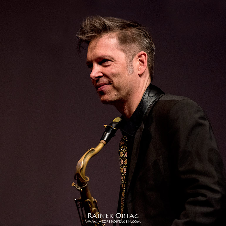 Daniel Erdmann bei der jazzahead 2018