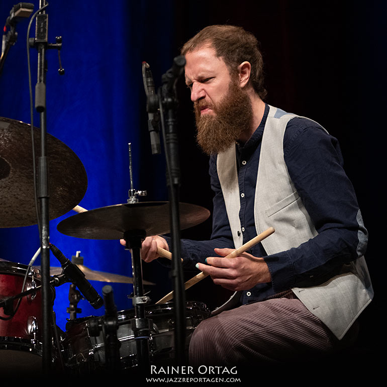 Daniel Mudrack mit dem Sandi Kuhn Quartett beim Jazzfestival Esslingen 2022