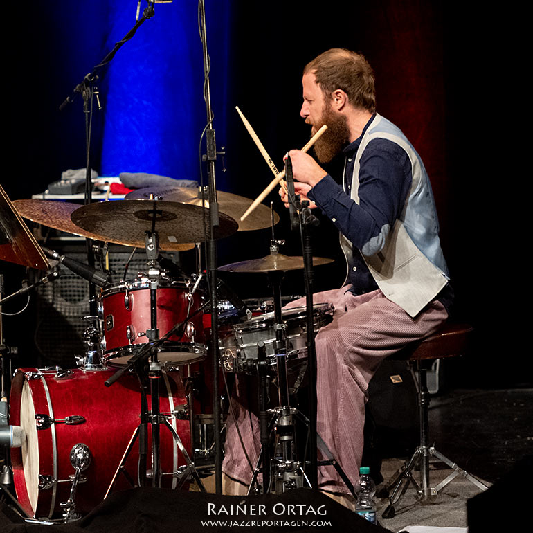 Daniel Mudrack mit dem Sandi Kuhn Quartett beim Jazzfestival Esslingen 2022