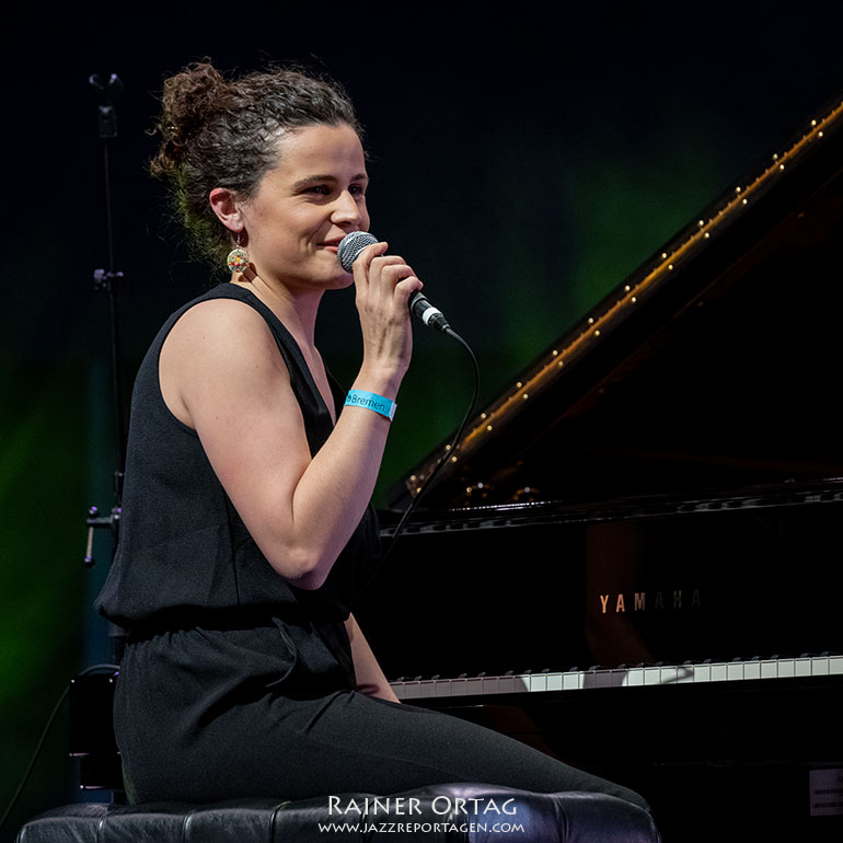 Delphine Deau bei der jazzahead! 2021 in Bremen