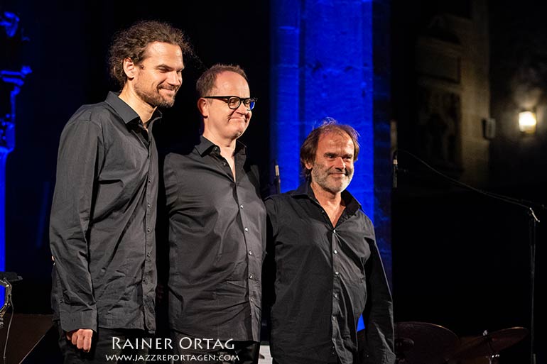 Dieter Ilg Trio in der Stiftskirche Tübingen 2018