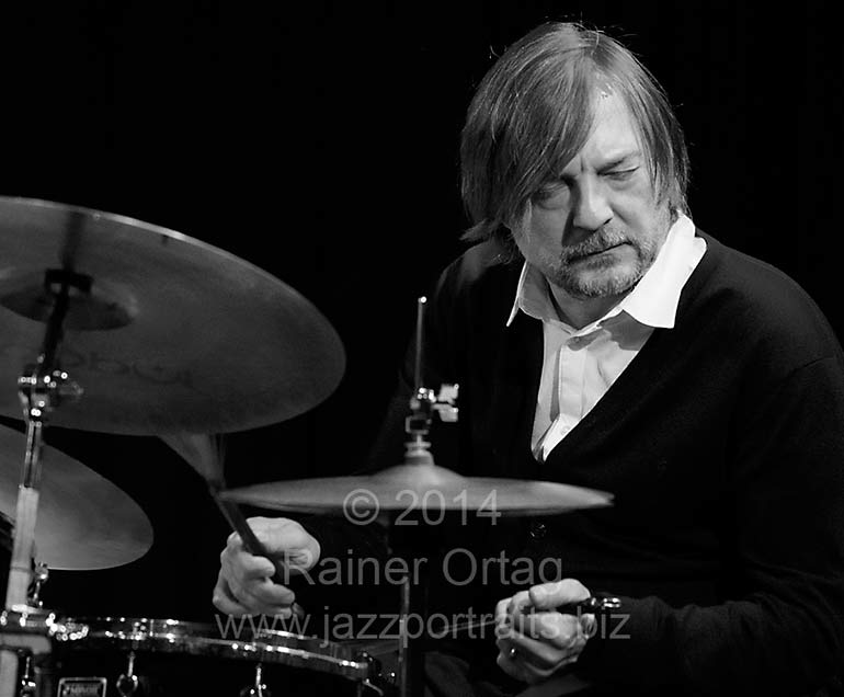 Dré Pallemaerts mit dem Marc Copland / Jason Seizer International Quartet im Jazzclub Unterfahrt München 2014