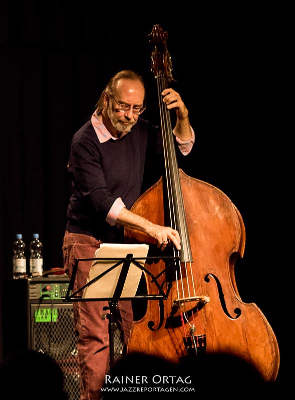 Drew Gress mit dem Marc Copland Trio in der Dieselstrasse Esslingen 2020