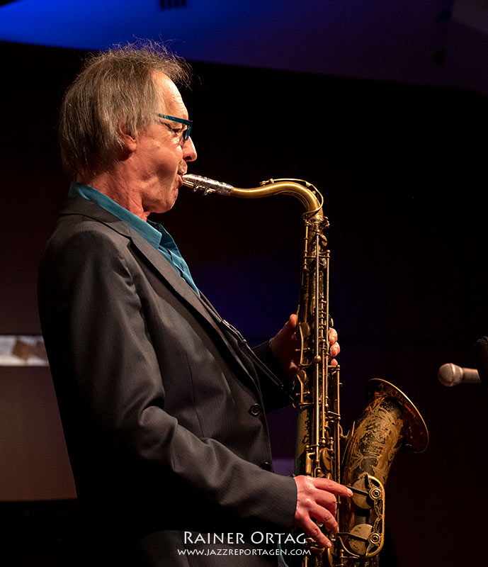 Ekkehard Rössle bei der jazztime Böblingen - Dexter Gordon & more - Kongresshalle Böblingen 2023