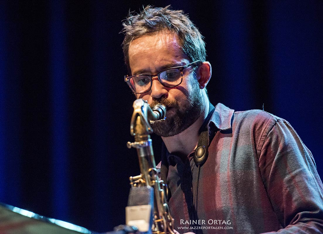 Emile Parisien mit den Jazz Animals im Theaterhaus Stuttgart 2019