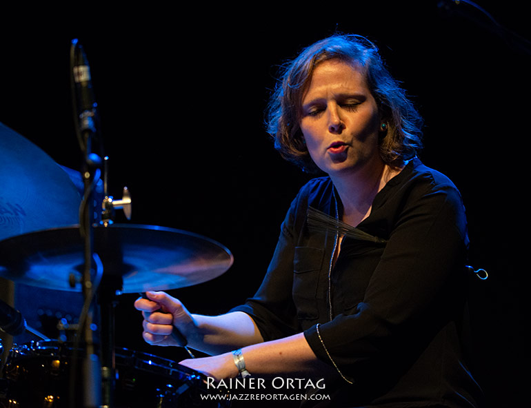 Eva Klesse mit ihrem Quartett bei der jazzahead in Bremen 2017