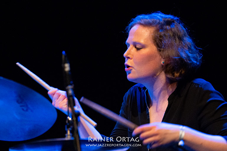 Eva Klesse mit ihrem Quartett bei der jazzahead in Bremen 2017