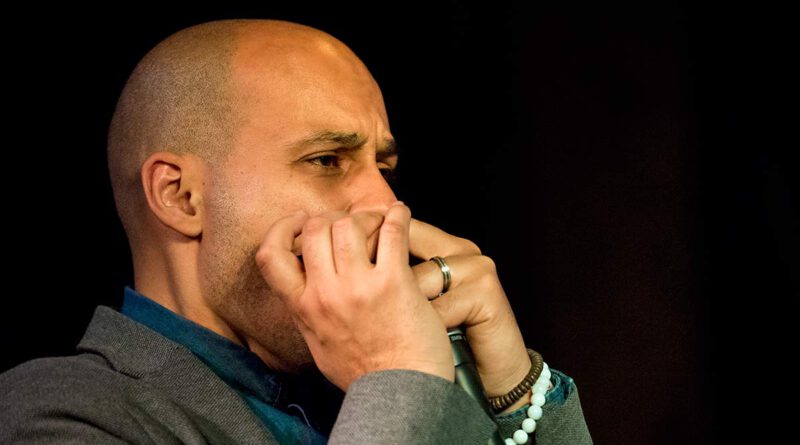 Grégoire Maret mit dem Maret Castañeda Duo im Pappelgarten Reutlingen 2019