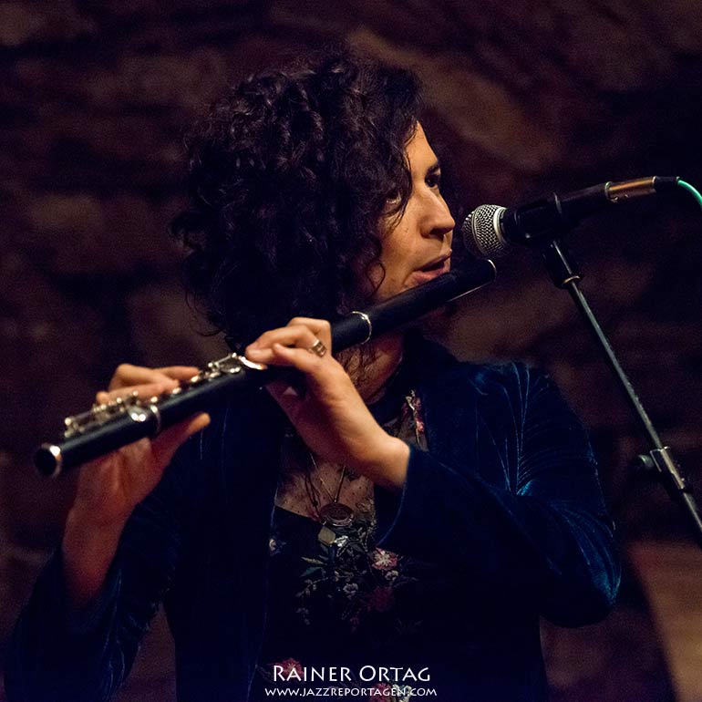 Hadar Noiberg mit Olivia Trummer im Jazzclub in der Mitte Reutlingen 2019