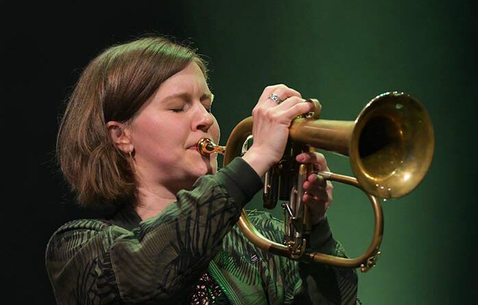 Heidi Bayer bei der jazzahead 2021 in Bremen