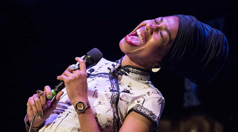 Jazzmeia Horn bei der jazzopen Stuttgart 2019 im Jazzclub Bix