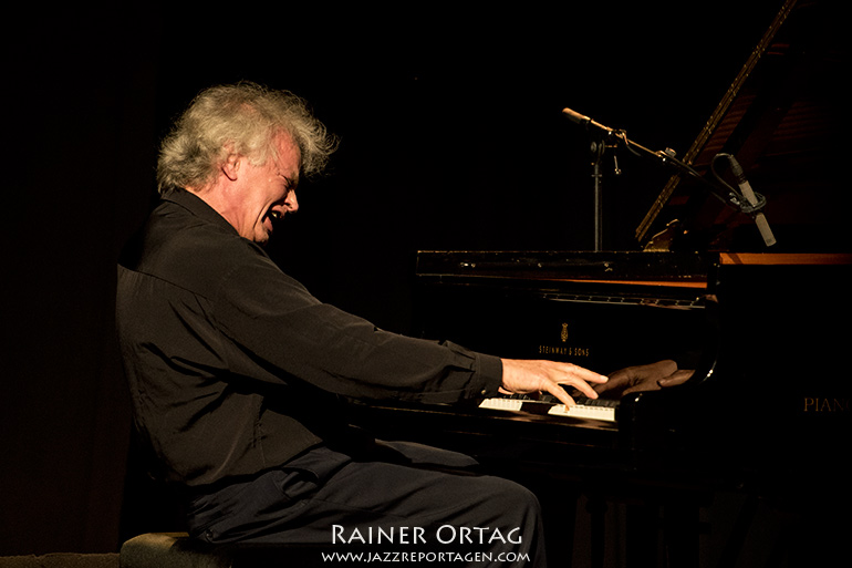 Joachim Kühn mit dem Trio Kühn Humair Chevillon im Sudhaus Tübingen 2018