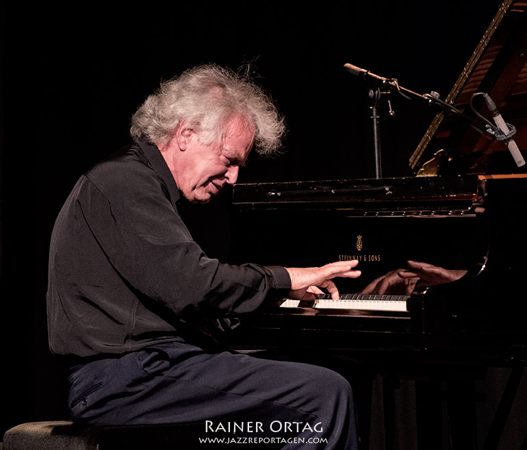 Joachim Kühn mit dem Trio Kühn Humair Chevillon im Sudhaus Tübingen 2018