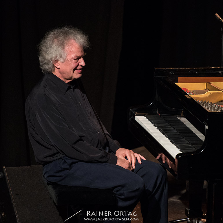 Joachim Kühn mit dem Trio Kühn Humair Chevillon im Sudhaus Tübingen 2018