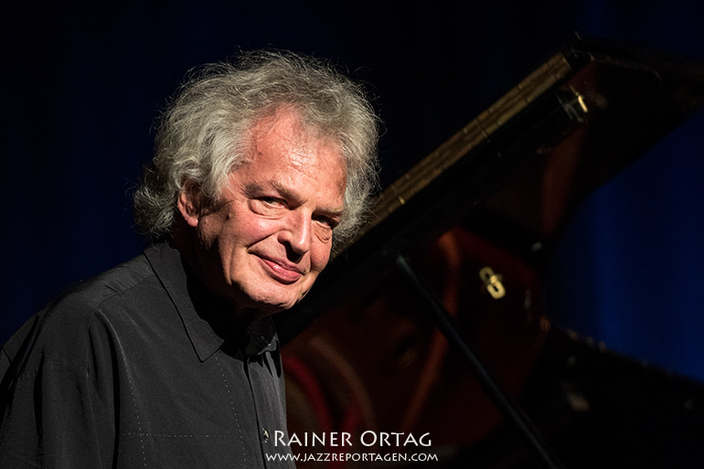 Joachim Kühn mit dem Trio Kühn Humair Chevillon im Sudhaus Tübingen 2018