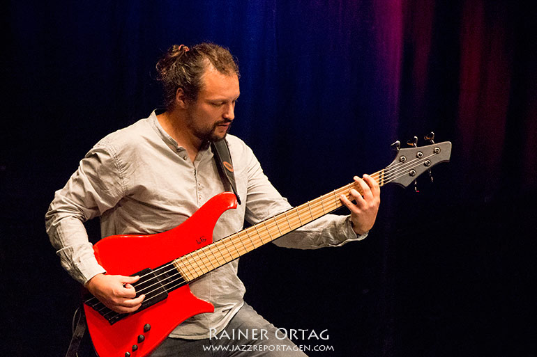 Jonathan Cuniado beim Jazzfestival Esslingen 2019 auf der Württembergische Landesbühne