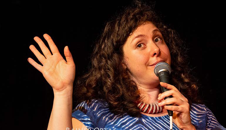 Juliana Blumenschein im Club Voltaire Tübingen 2022