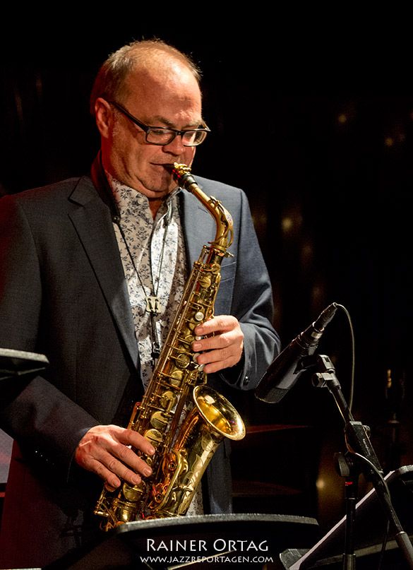 Klaus Graf mit der Band in the BIX Geburtstags-Special im Jazzclub Bix Stuttgart 2014