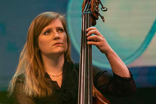 Lisa Wulff bei der jazzahead 2021 in Bremen