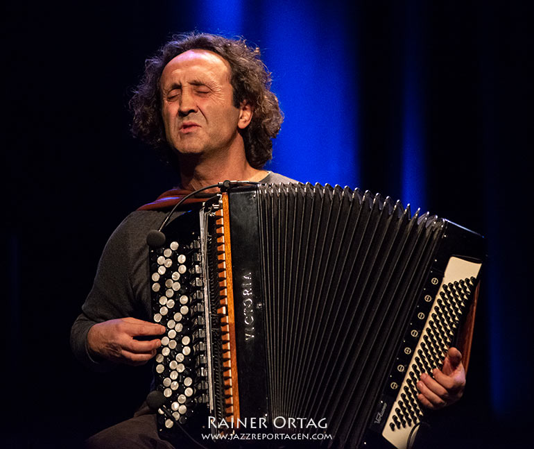 Luciano Biondini mit Rita Marcotulli in Sudhaus Tübingen 2017