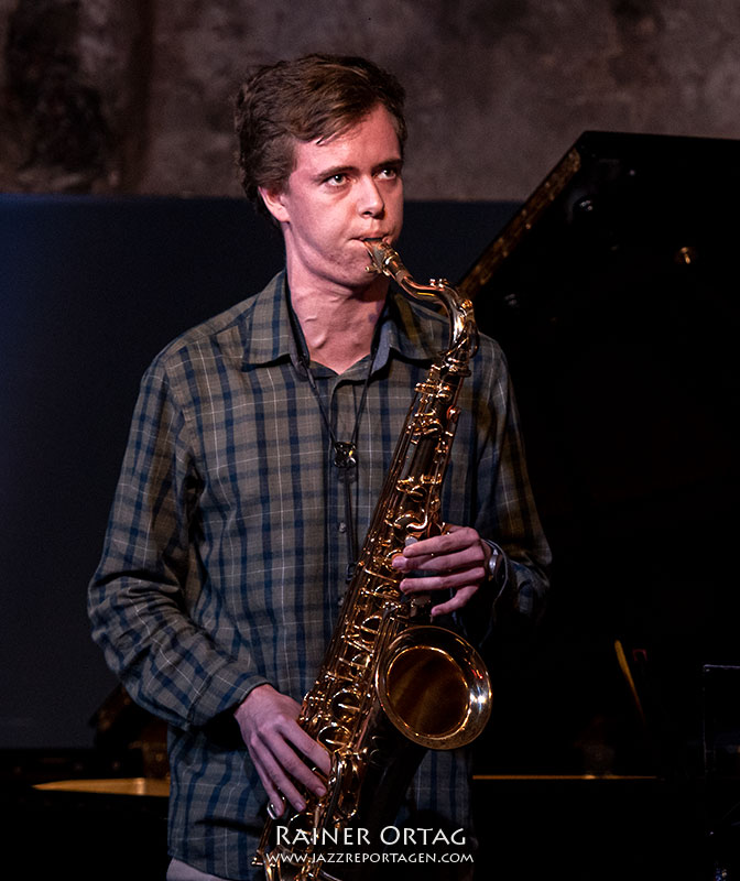 Lukas Wögler bei der JamSession des Jazzfestival Esslingen 2018