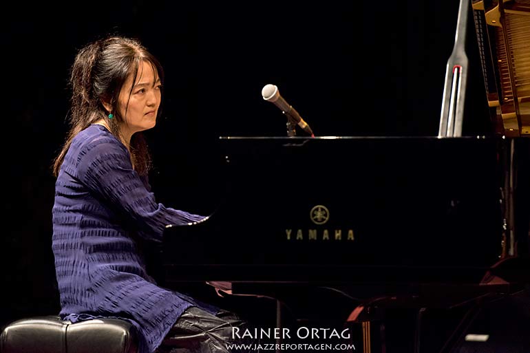 Makiko Hirabayashi mit dem Makiko Hirabayashi Trio bei der jazzahead! 2019 in Bremen