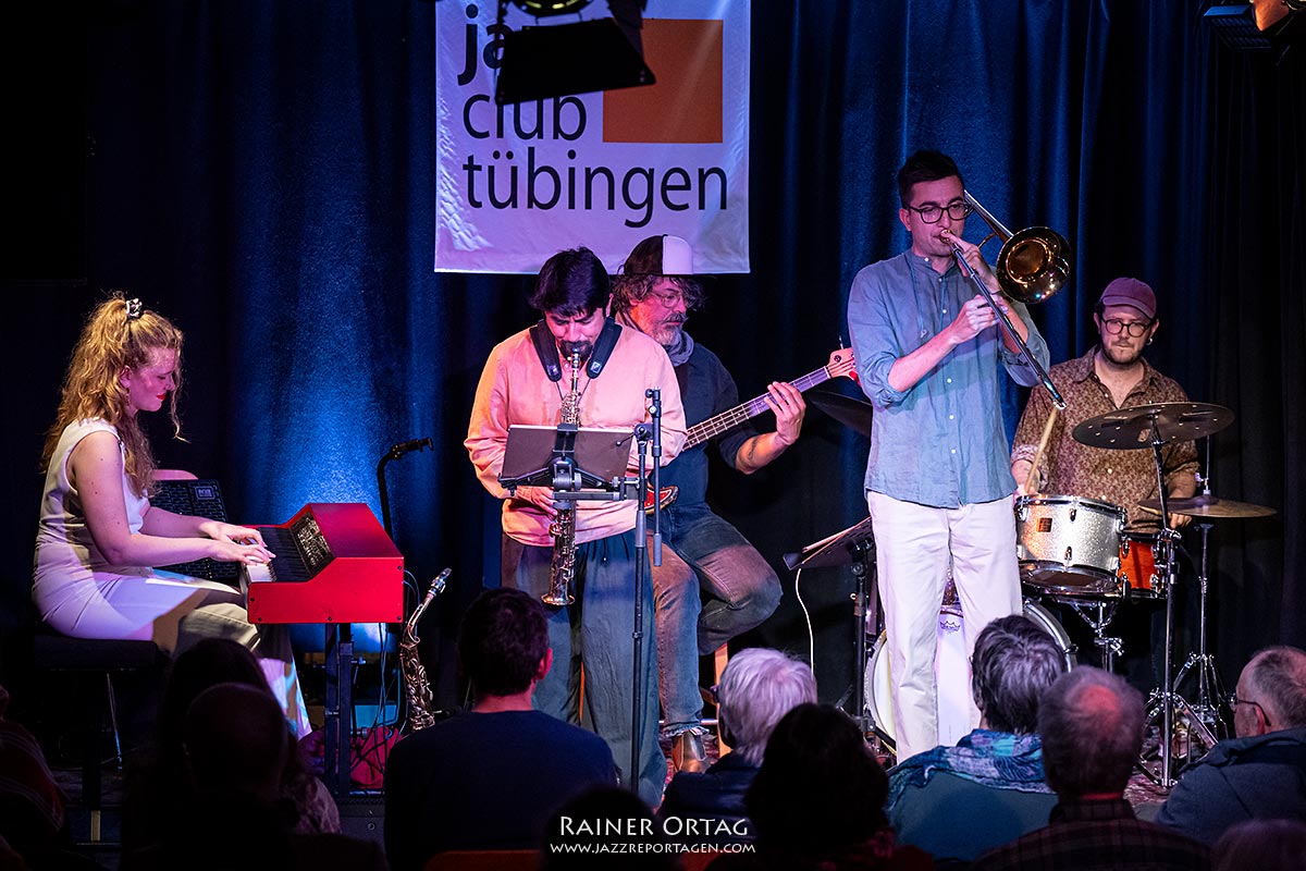 Manon Mullener Quintet im Club Voltaire Tübingen 2025