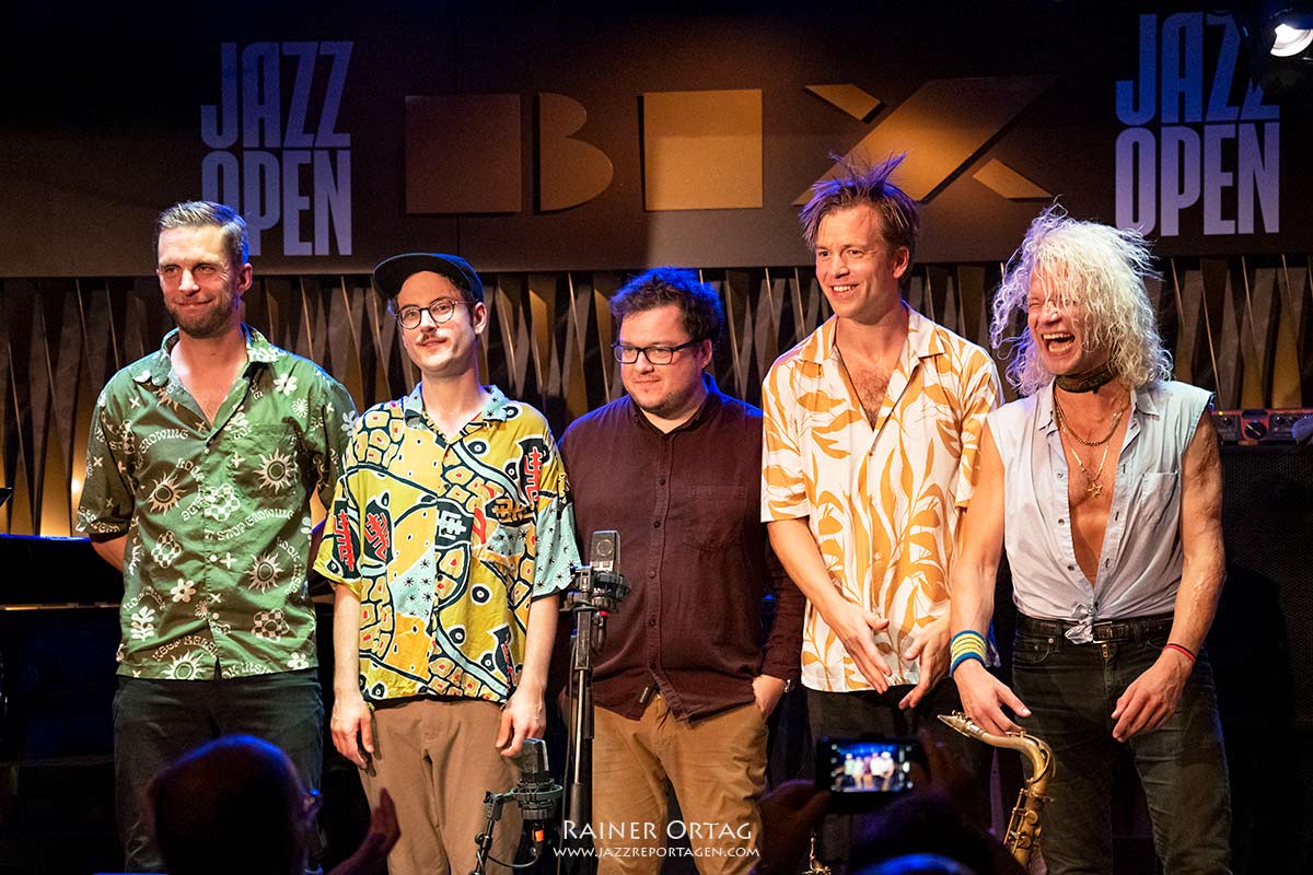 Marius Neset bei der jazzopen Stuttgart 2023 im Jazzclub Bix