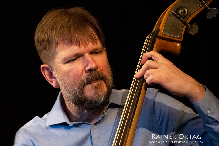 Martin Zenker mit dem Kenny Washington Quartet im Pappelgarten Reutlingen 2022