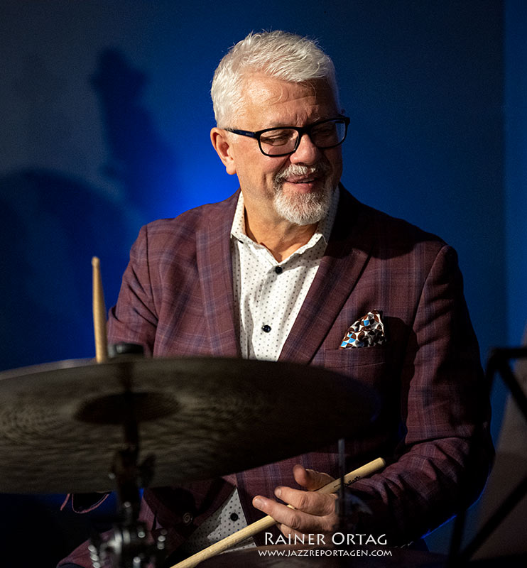 Matt Wilson mit dem Martin Wind Gravity Trio im Jazzkeller Esslingen 2023