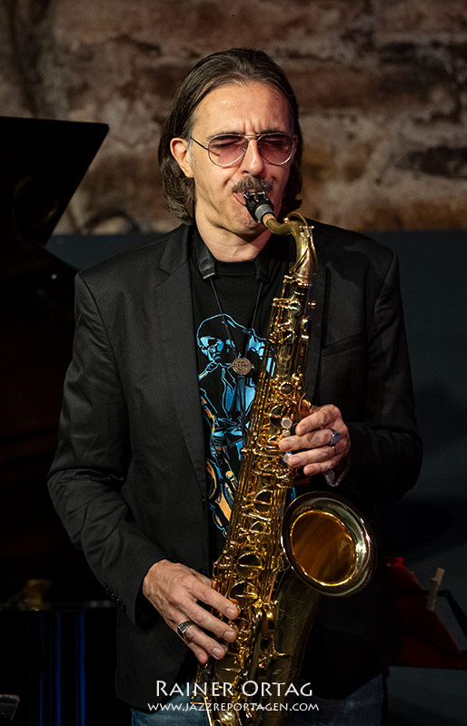 Max Ionata mit dem Francesca Tandoi Quartett im Jazzkeller Esslingen 2023