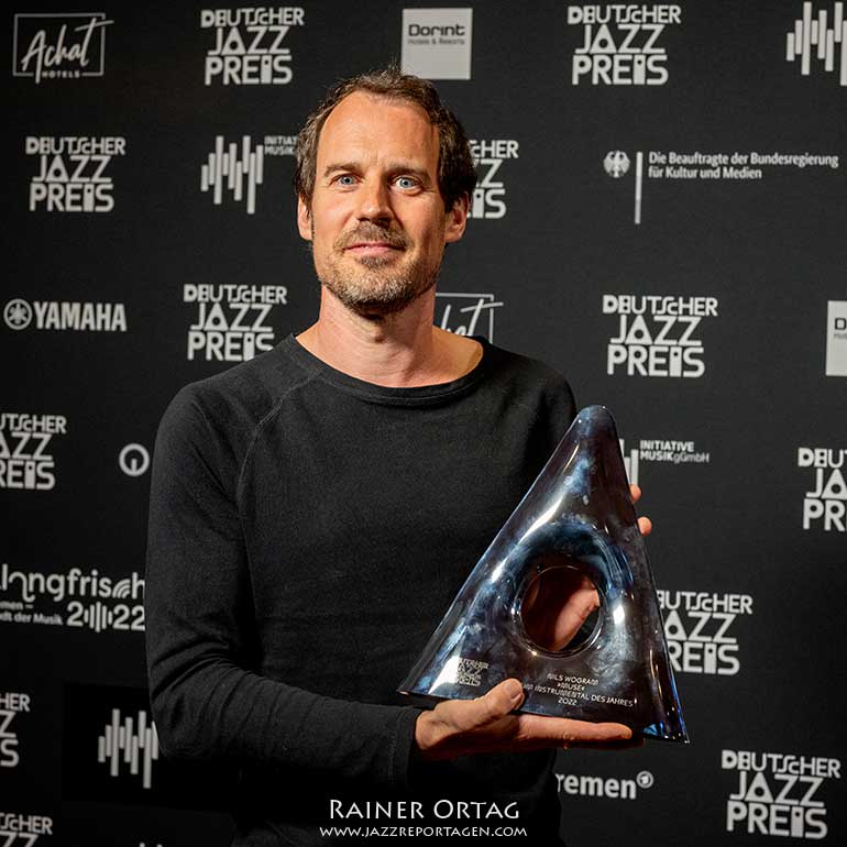 Nils Wogram mit dem Deutschen Jazzpreis 2022