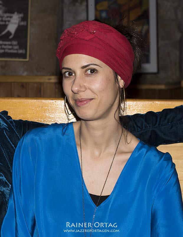 Olivia Trummer im Jazzclub in der Mitte Reutlingen 2019