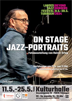 Ausstellung On Stage Jazz-Portraits von Rainer Ortag
