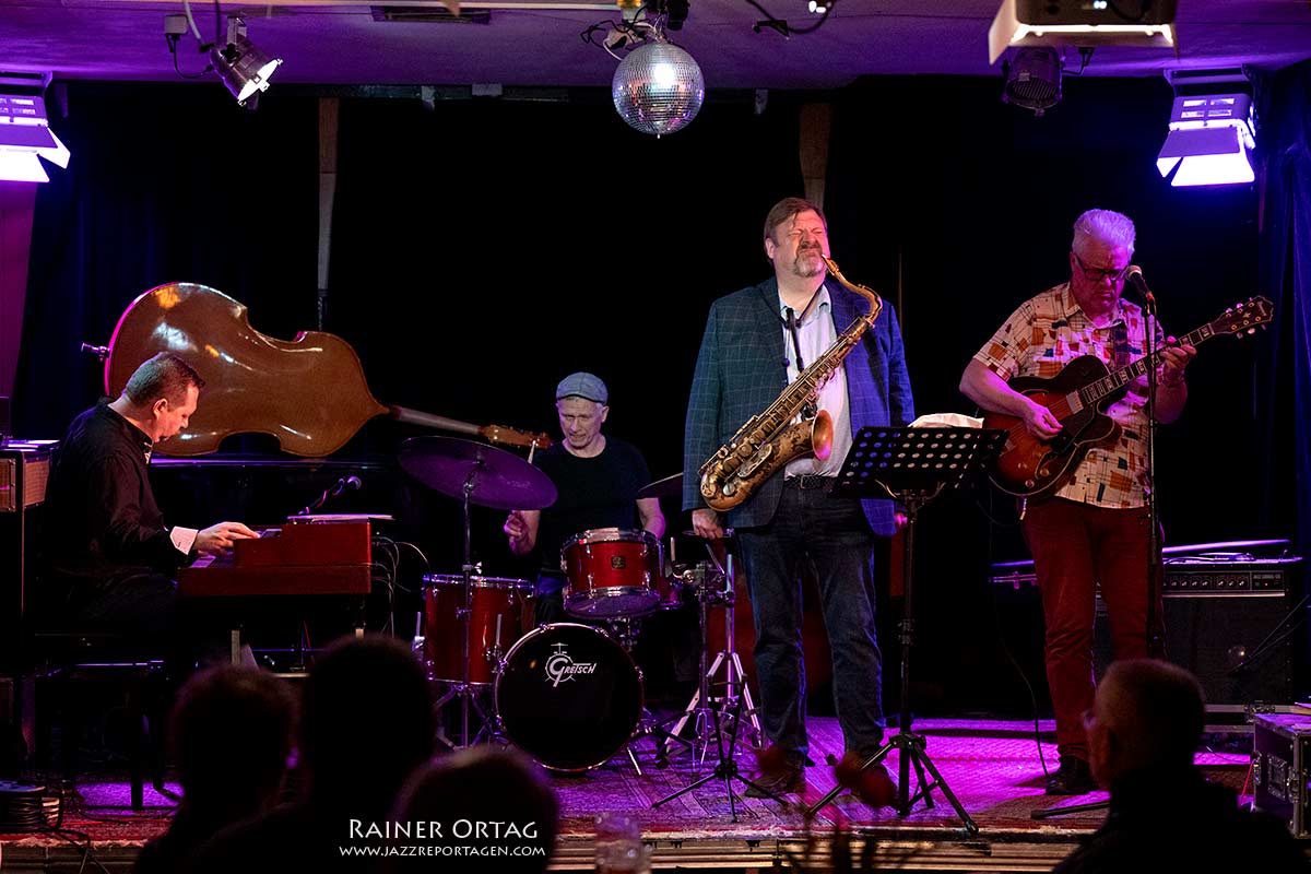 Pat Martino Tribute Quartet feat. Joel Frahm im Pappelgarten Reutlingen 2023