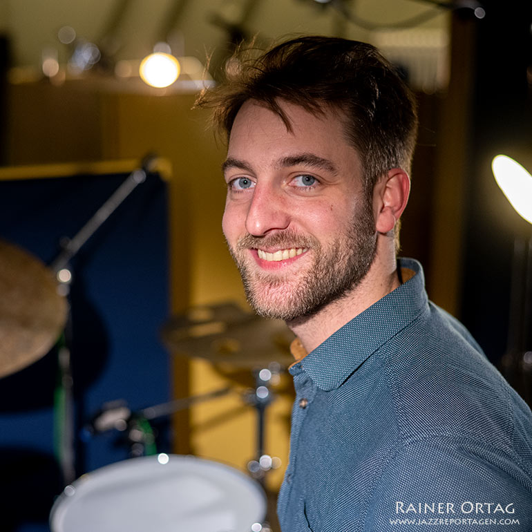 Pierre Demange in den Bauer Studios Ludwigsburg 2021