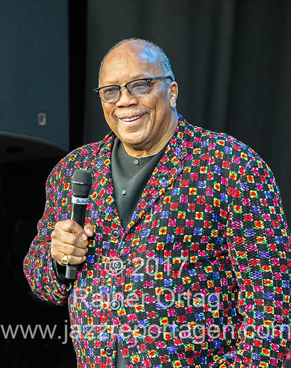 Quincy Jones bei der jazzopen Stuttgart 2017