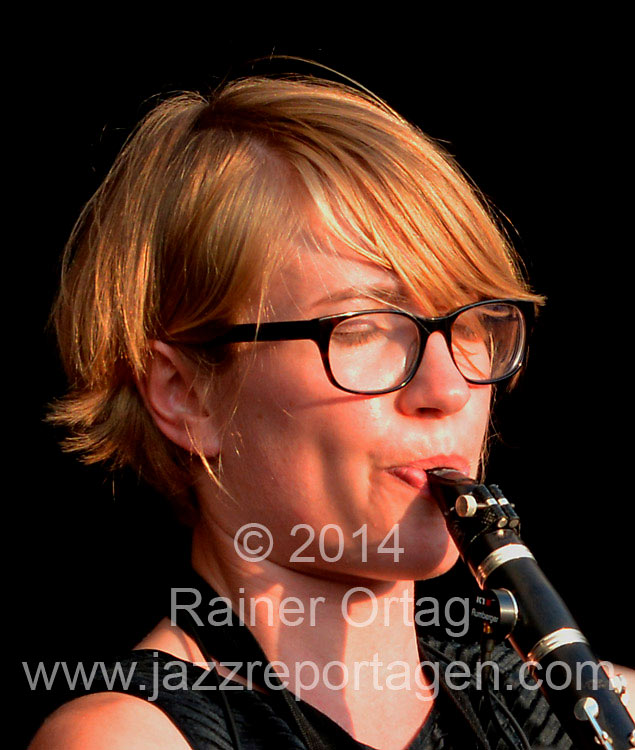Rebecca Trescher bei der jazzopen 2014