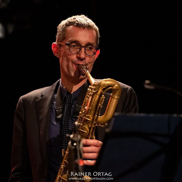 Rik van der Bergh mit dem Dameronias Legacy Allstar Octet beim Jazzfestival Esslingen 2021