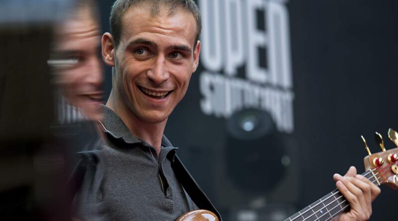 Romann Dauneau mit dem Adrien Brandeis Quintet bei der jazzopen Stuttgart 2019