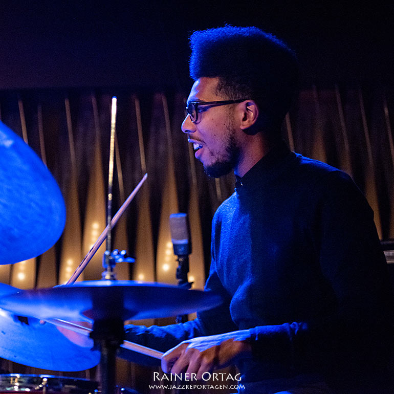 Ryan Sands mit Christian Sands im Jazzclub Bix Stuttgart 2018