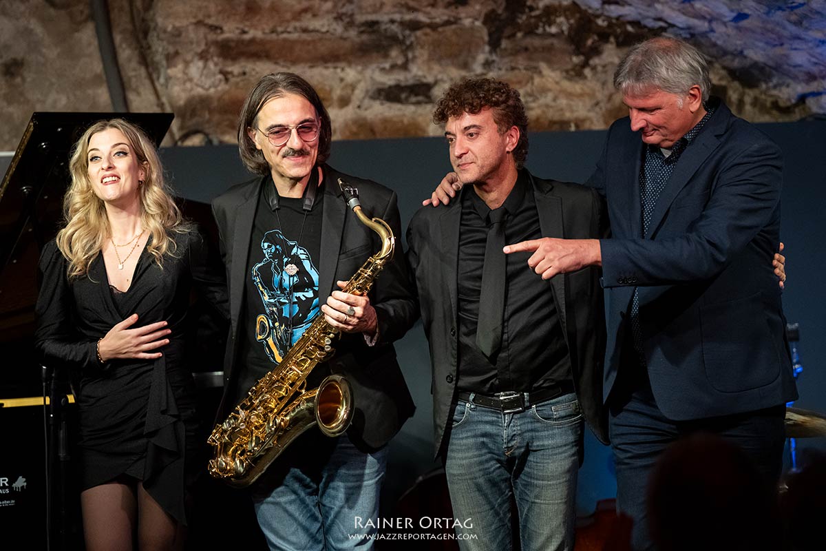Francesca Tandoi Quartett feat. Max Ionata im Jazzkeller Esslingen 2023