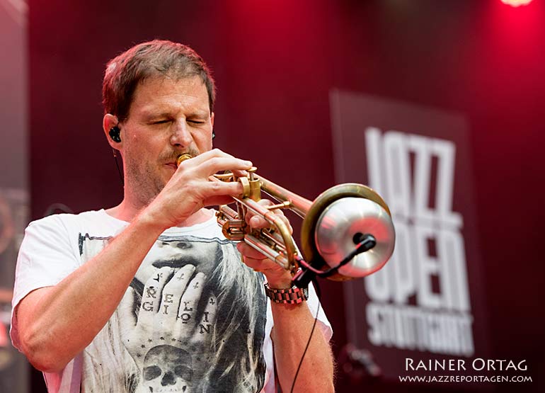 Thomas Siffling bei der jazzopen Stuttgart 2018 im Altes Schloss Stuttgart 2018