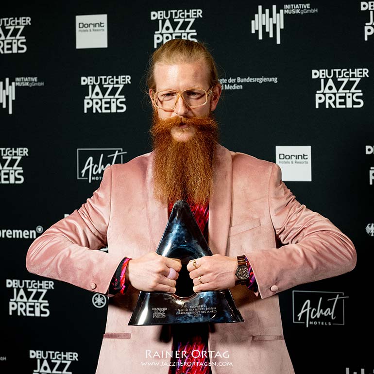 Tilo Weber mit dem Deutschen Jazzpreis 2022