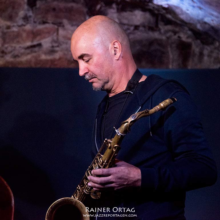 Wolfgang Fuhr bei der JamSession des Jazzfestival Esslingen 2018