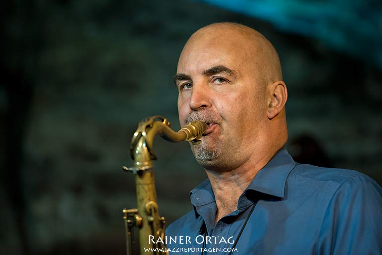 Wolfgang Fuhr bei der JamSession des Jazzfestival Esslingen 2019